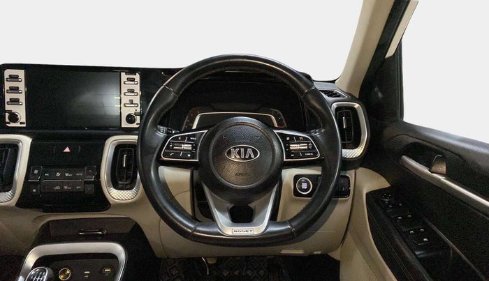 2021 KIA SONET HTX 1.5, Diesel, Manual, 32,080 km, Steering Wheel Close Up