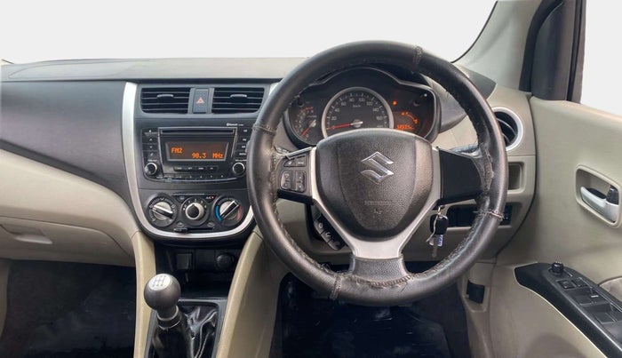 2014 Maruti Celerio ZXI, Petrol, Manual, 58,580 km, Steering Wheel Close Up