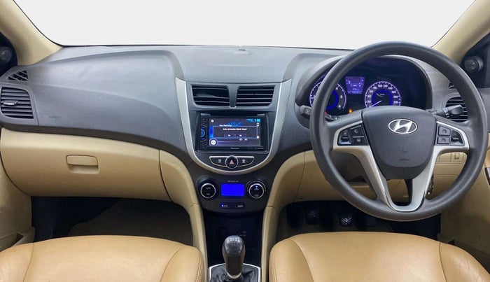 2014 Hyundai Verna FLUIDIC 1.6 CRDI SX, Diesel, Manual, 92,929 km, Dashboard