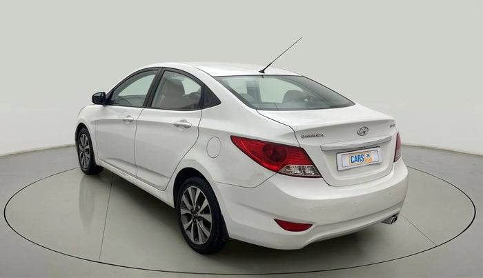 2014 Hyundai Verna FLUIDIC 1.6 CRDI SX, Diesel, Manual, 92,929 km, Left Back Diagonal