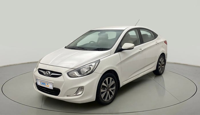 2014 Hyundai Verna FLUIDIC 1.6 CRDI SX, Diesel, Manual, 92,929 km, Left Front Diagonal