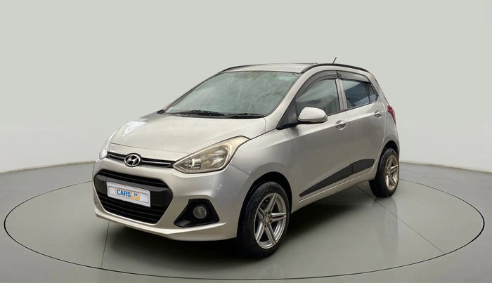 2014 Hyundai Grand i10 SPORTZ 1.2 KAPPA VTVT, CNG, Manual, 1,16,147 km, Left Front Diagonal