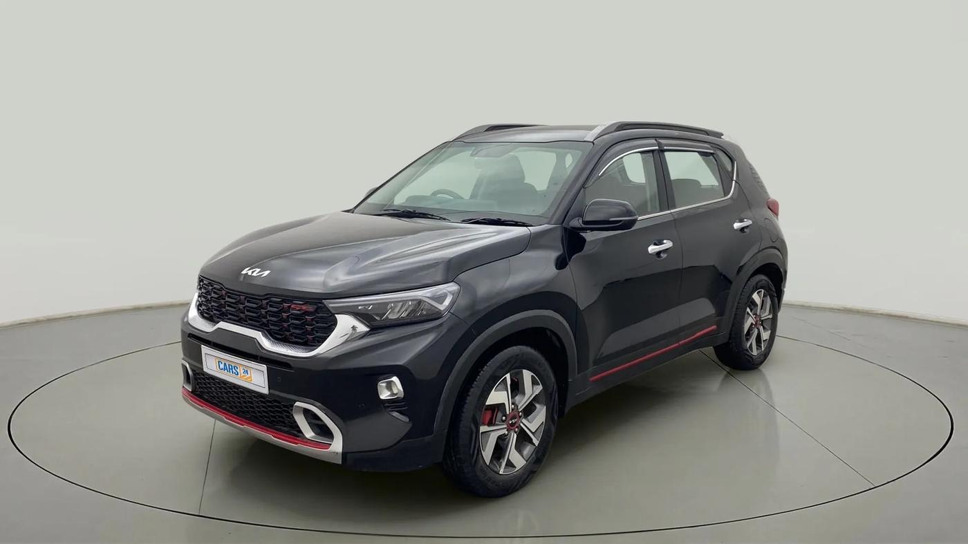 2022 KIA SONET GTX PLUS 1.0 DCT, Petrol, Automatic, 31,548 km, Left Front Diagonal