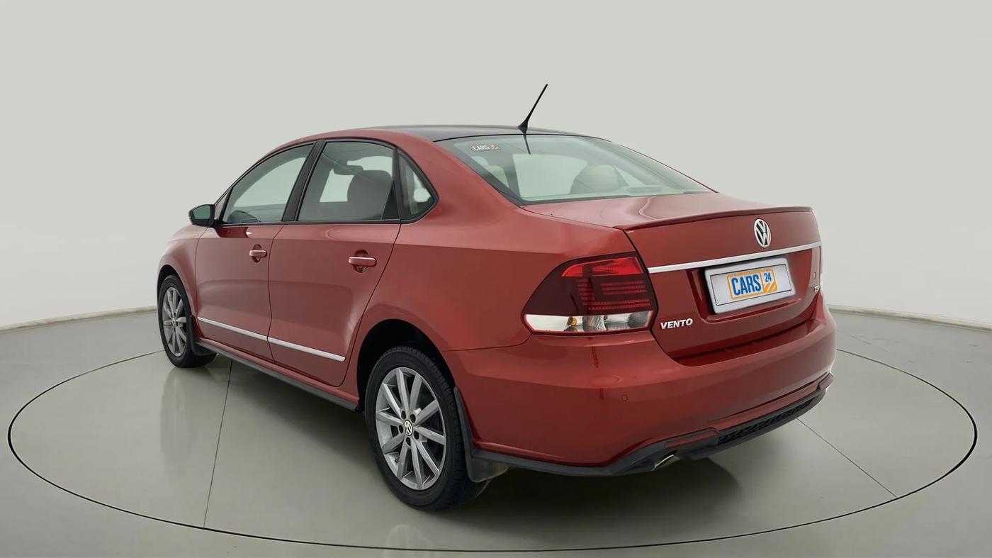 2021 Volkswagen Vento HIGHLINE PLUS 1.0L TSI AT, Petrol, Automatic, 41,214 km, Left Back Diagonal