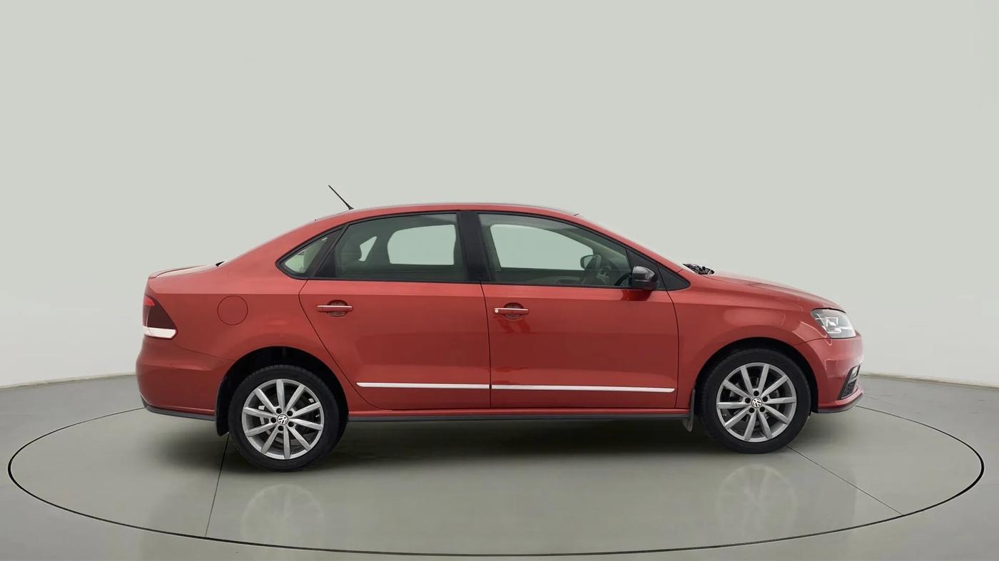 2021 Volkswagen Vento HIGHLINE PLUS 1.0L TSI AT, Petrol, Automatic, 41,214 km, Right Side View