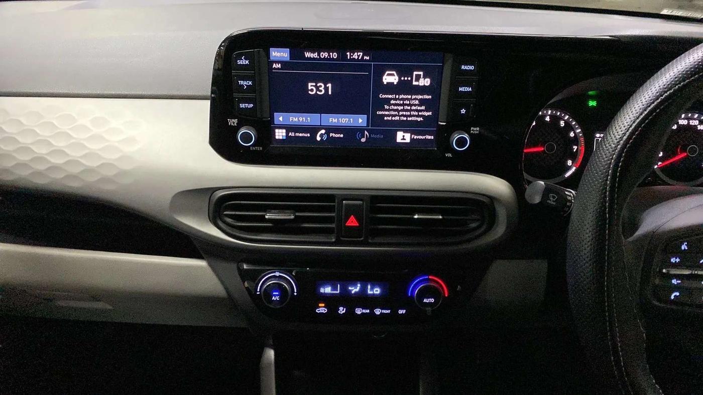 2022 Hyundai GRAND I10 NIOS SPORTZ 1.2 KAPPA VTVT CNG, CNG, Manual, 9,967 km, Air Conditioner