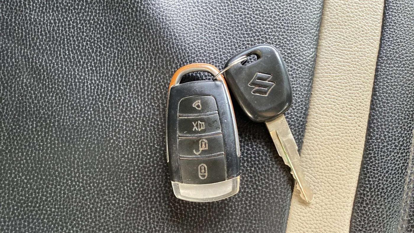 2020 Maruti New Wagon-R LXI CNG 1.0, CNG, Manual, 79,724 km, Key Close Up