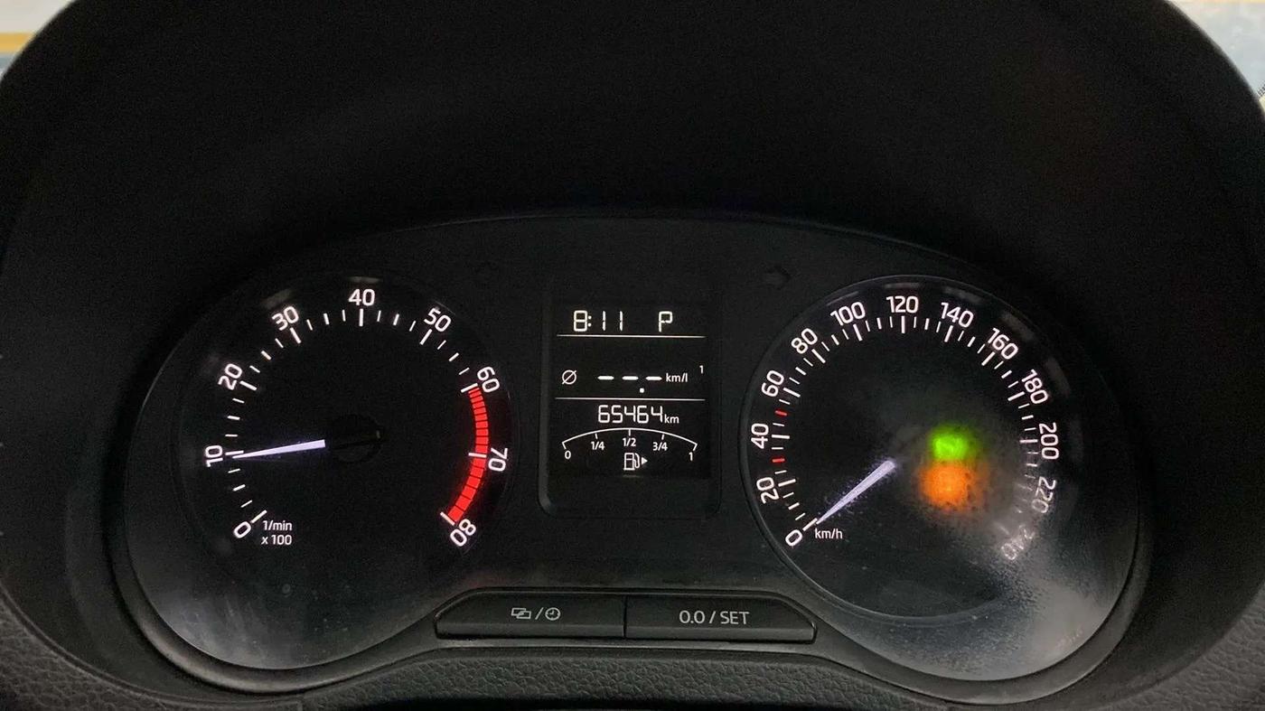 2021 Skoda Rapid AMBITION AT TSI, Petrol, Automatic, 66,077 km, Odometer Image