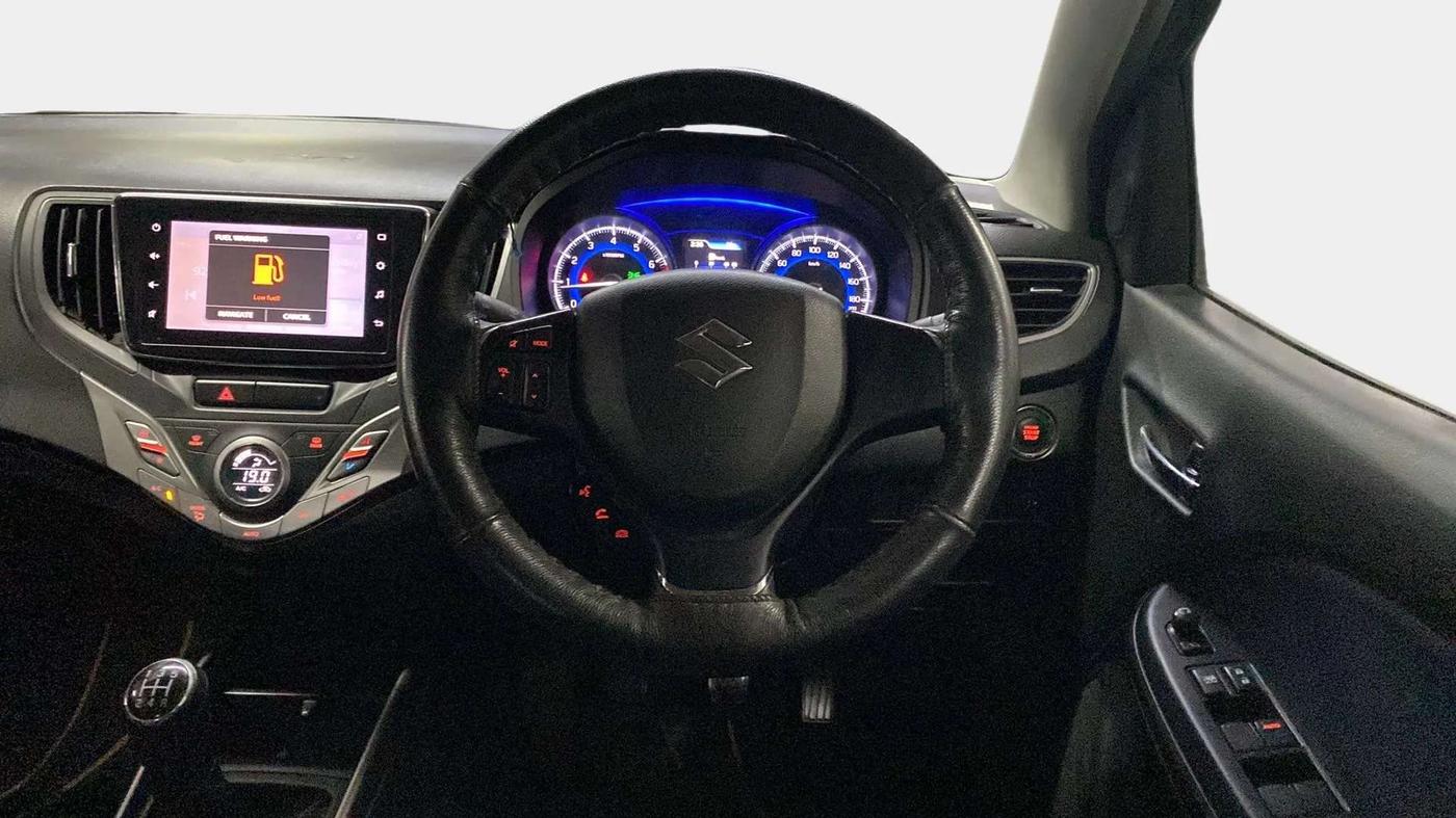2019 Maruti Baleno ZETA PETROL 1.2, Petrol, Manual, 38,724 km, Steering Wheel Close Up