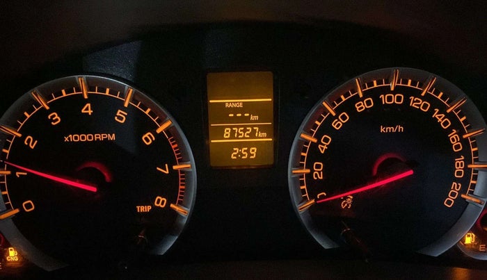 2017 Maruti Ertiga VXI CNG, CNG, Manual, 87,619 km, Odometer Image