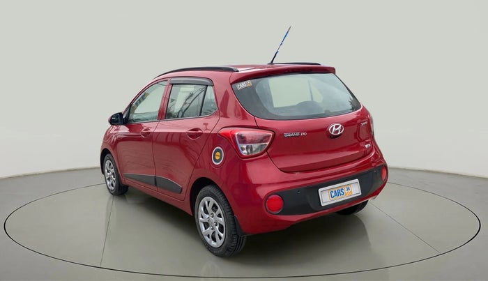 2017 Hyundai Grand i10 SPORTZ (O) 1.2 KAPPA VTVT, Petrol, Manual, 43,899 km, Left Back Diagonal