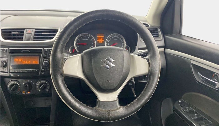 2015 Maruti Swift VXI, Petrol, Manual, 63,138 km, Steering Wheel Close Up