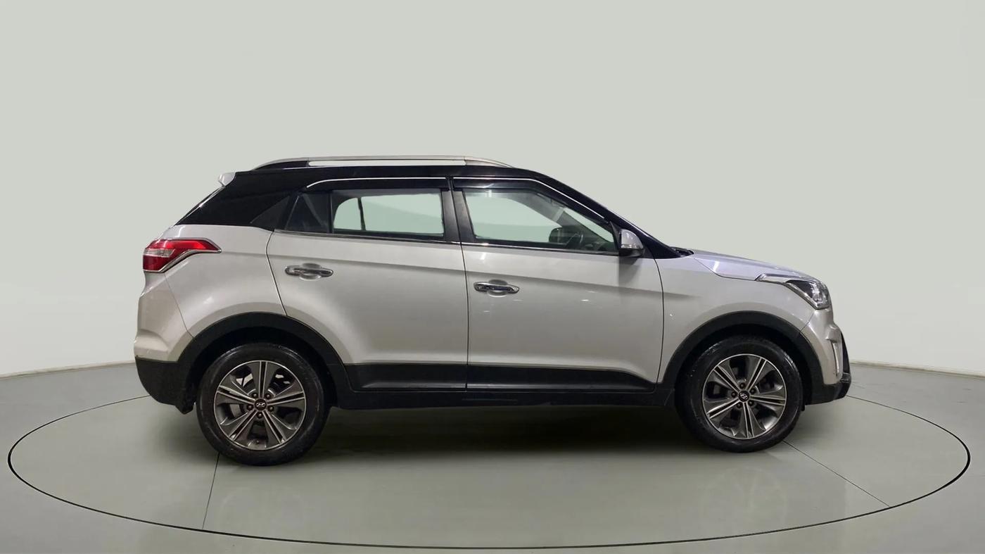 2018 Hyundai Creta SX PLUS AT 1.6 DIESEL, Diesel, Automatic, 56,631 km, Right Side View