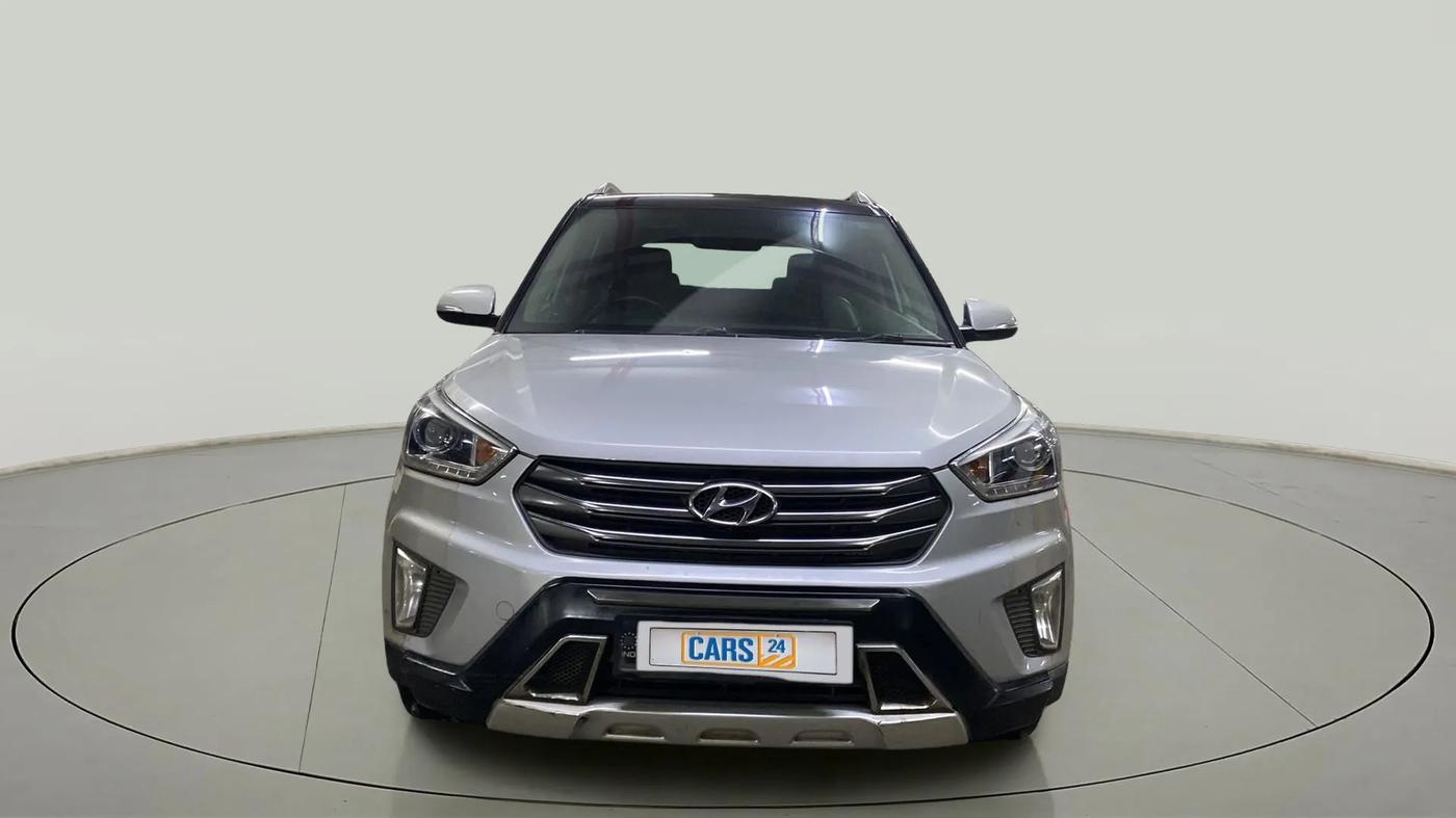 2018 Hyundai Creta SX PLUS AT 1.6 DIESEL, Diesel, Automatic, 56,631 km, Front