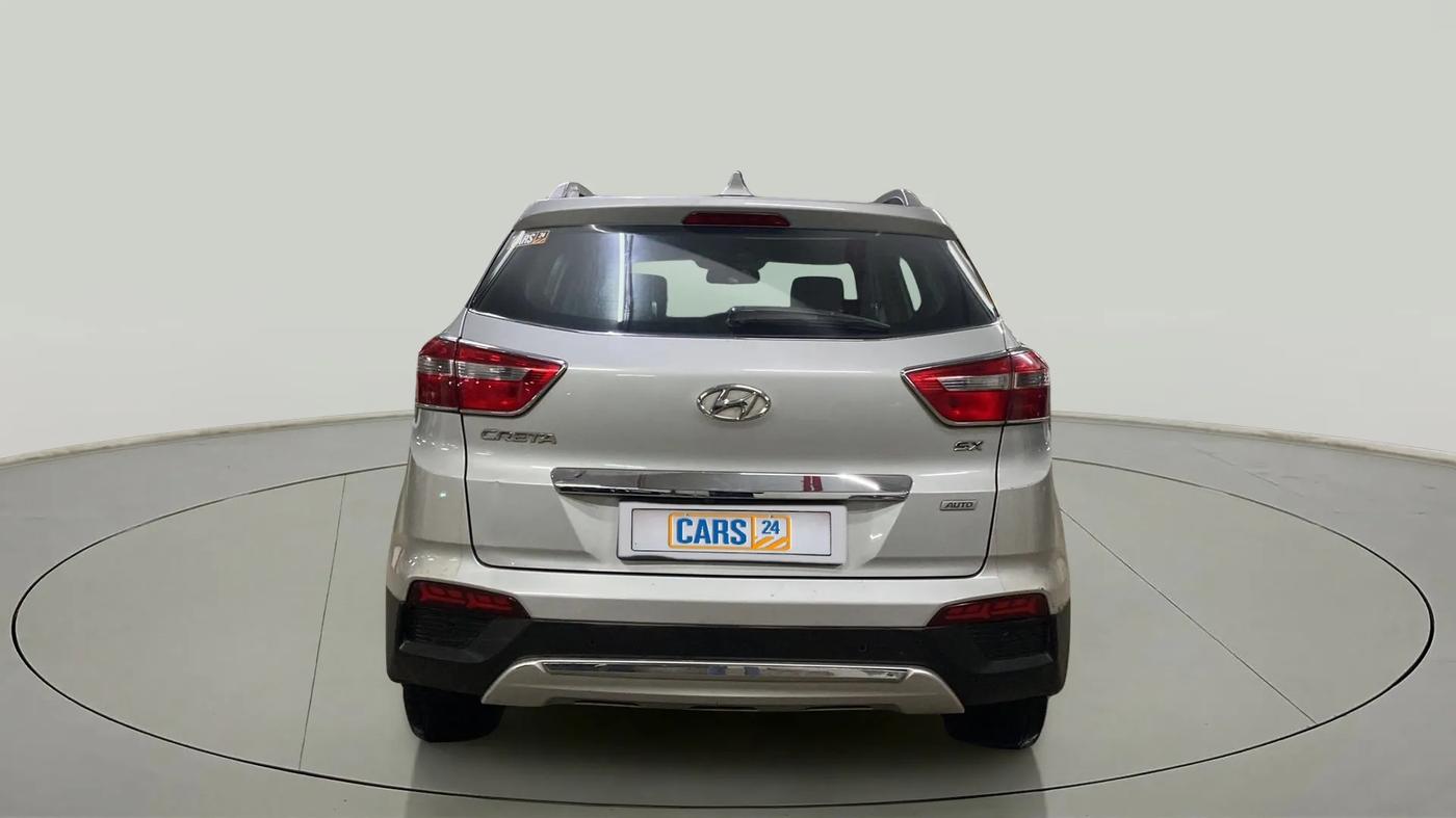 2018 Hyundai Creta SX PLUS AT 1.6 DIESEL, Diesel, Automatic, 56,631 km, Back/Rear