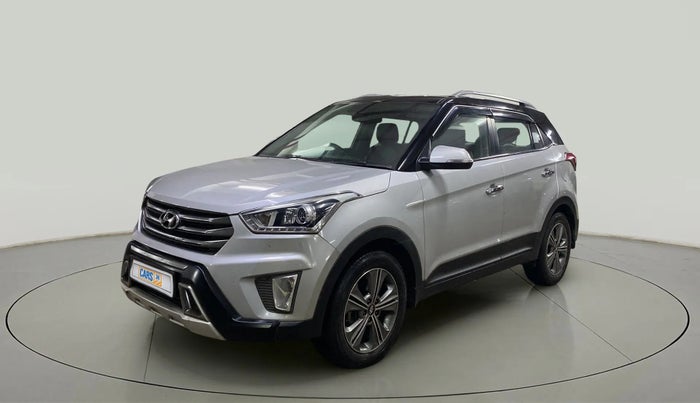 2018 Hyundai Creta SX PLUS AT 1.6 DIESEL, Diesel, Automatic, 56,631 km, Left Front Diagonal
