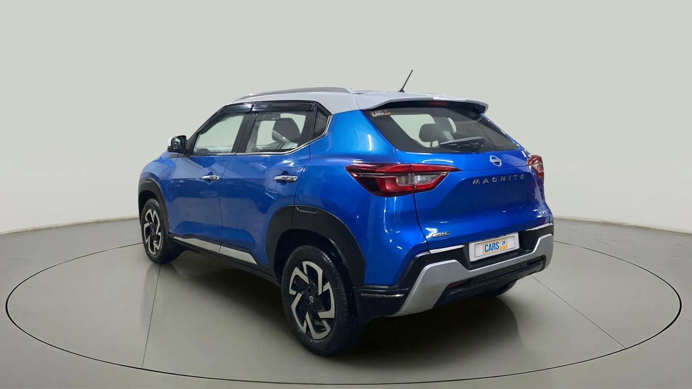 2021 Nissan MAGNITE XV PREMIUM TURBO CVT DUAL TONE, Petrol, Automatic, 17,529 km, Left Back Diagonal
