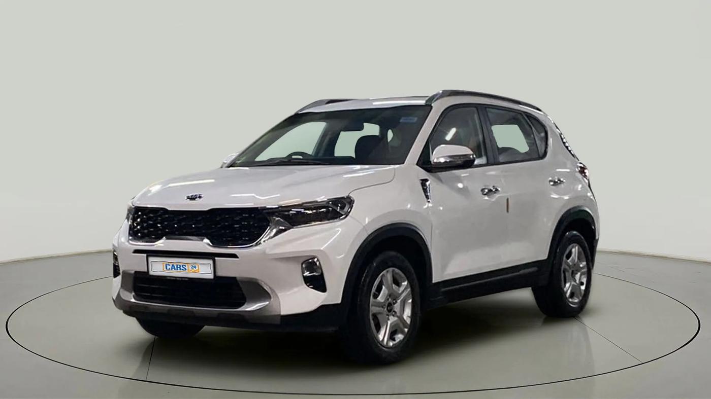 2021 KIA SONET HTX 1.0 IMT, Petrol, Manual, 31,488 km, Left Front Diagonal