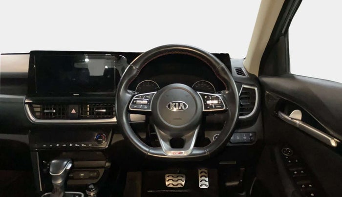 2019 KIA SELTOS GTX AT 1.4 PETROL, Petrol, Automatic, 54,119 km, Steering Wheel Close Up