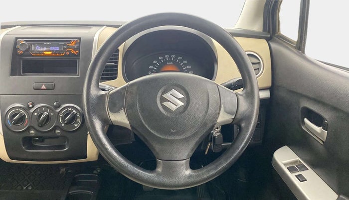 2018 Maruti Wagon R 1.0 LXI CNG, CNG, Manual, 99,940 km, Steering Wheel Close Up