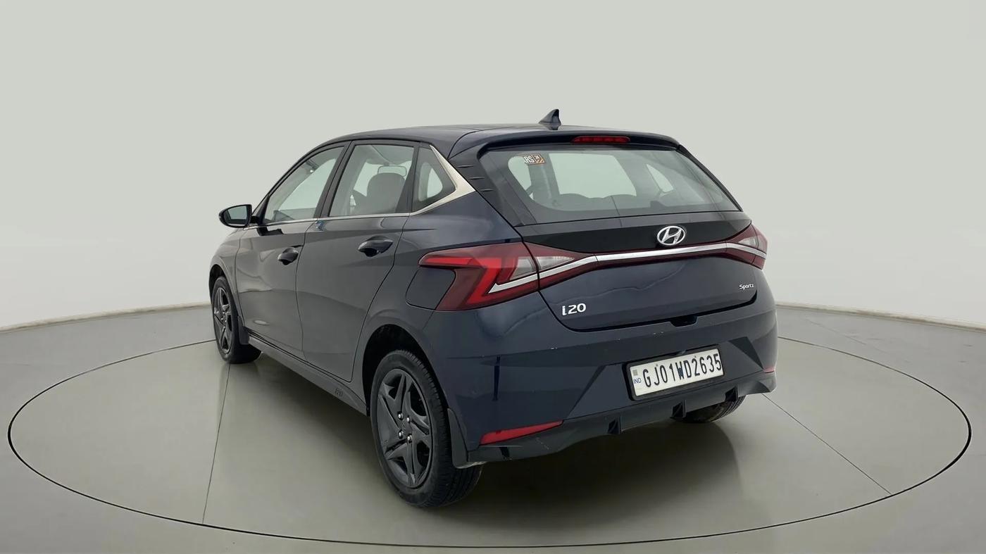 2021 Hyundai NEW I20 SPORTZ 1.2 MT, Petrol, Manual, 29,850 km, Left Back Diagonal