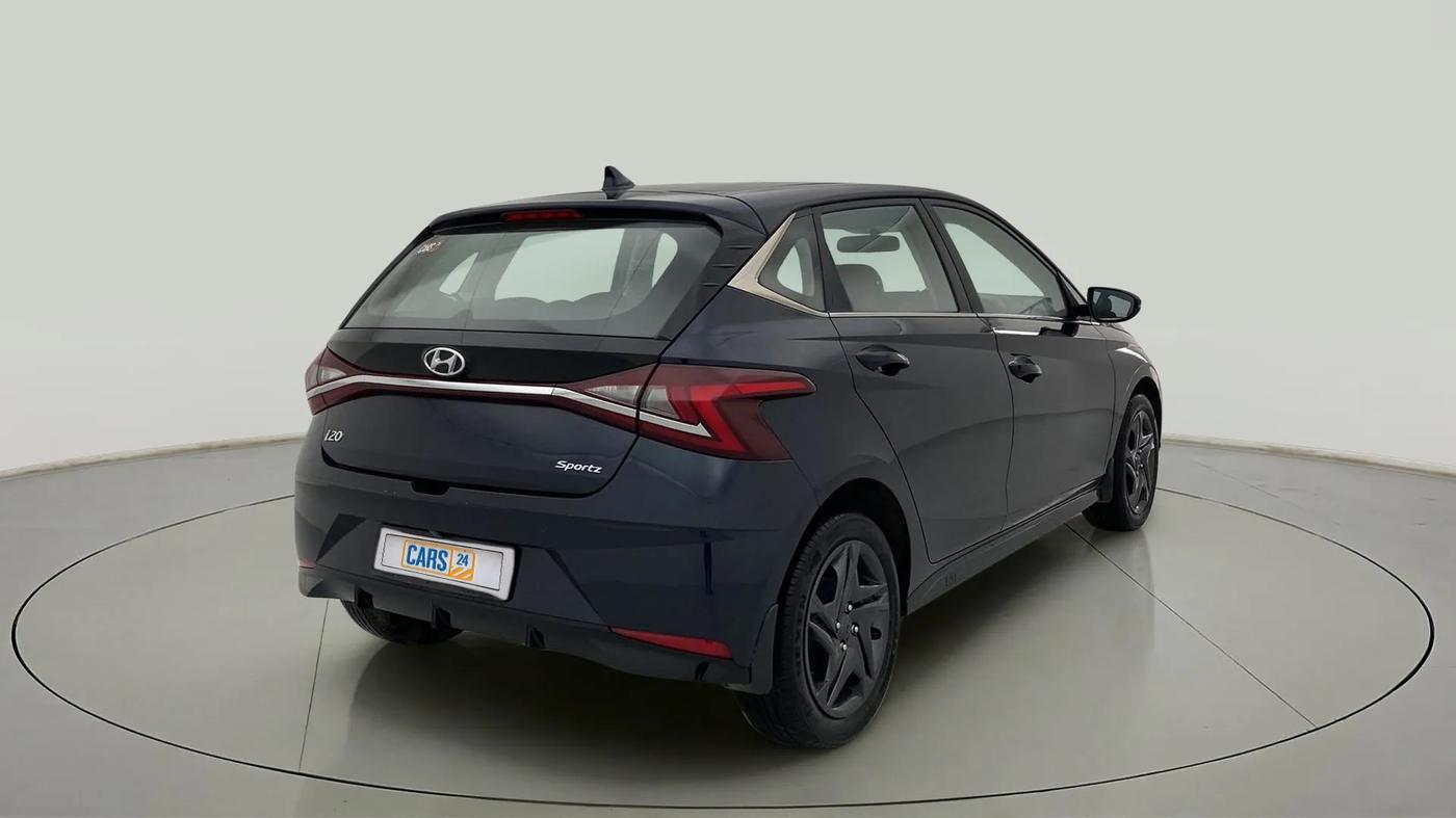 2021 Hyundai NEW I20 SPORTZ 1.2 MT, Petrol, Manual, 29,850 km, Right Back Diagonal