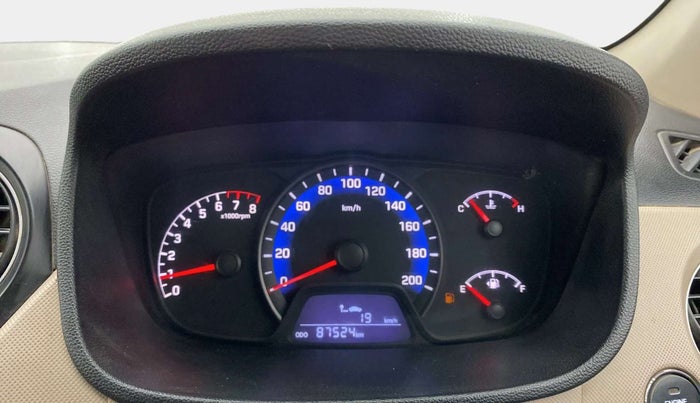 2014 Hyundai Xcent SX 1.2 (O), CNG, Manual, 87,673 km, Odometer Image