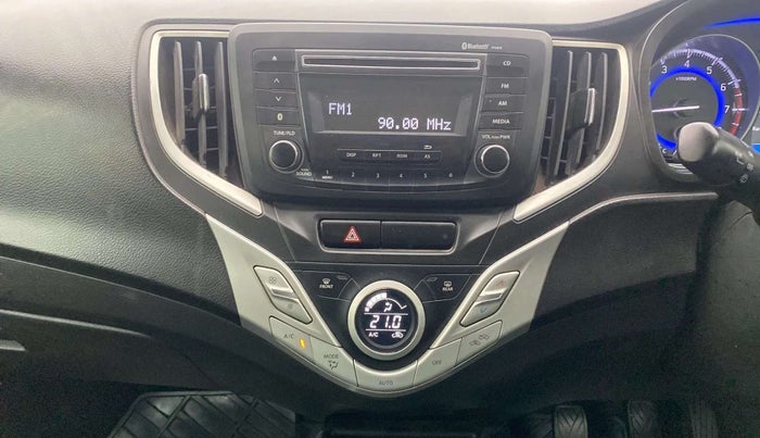 2018 Maruti Baleno ZETA PETROL 1.2, Petrol, Manual, 86,925 km, Air Conditioner