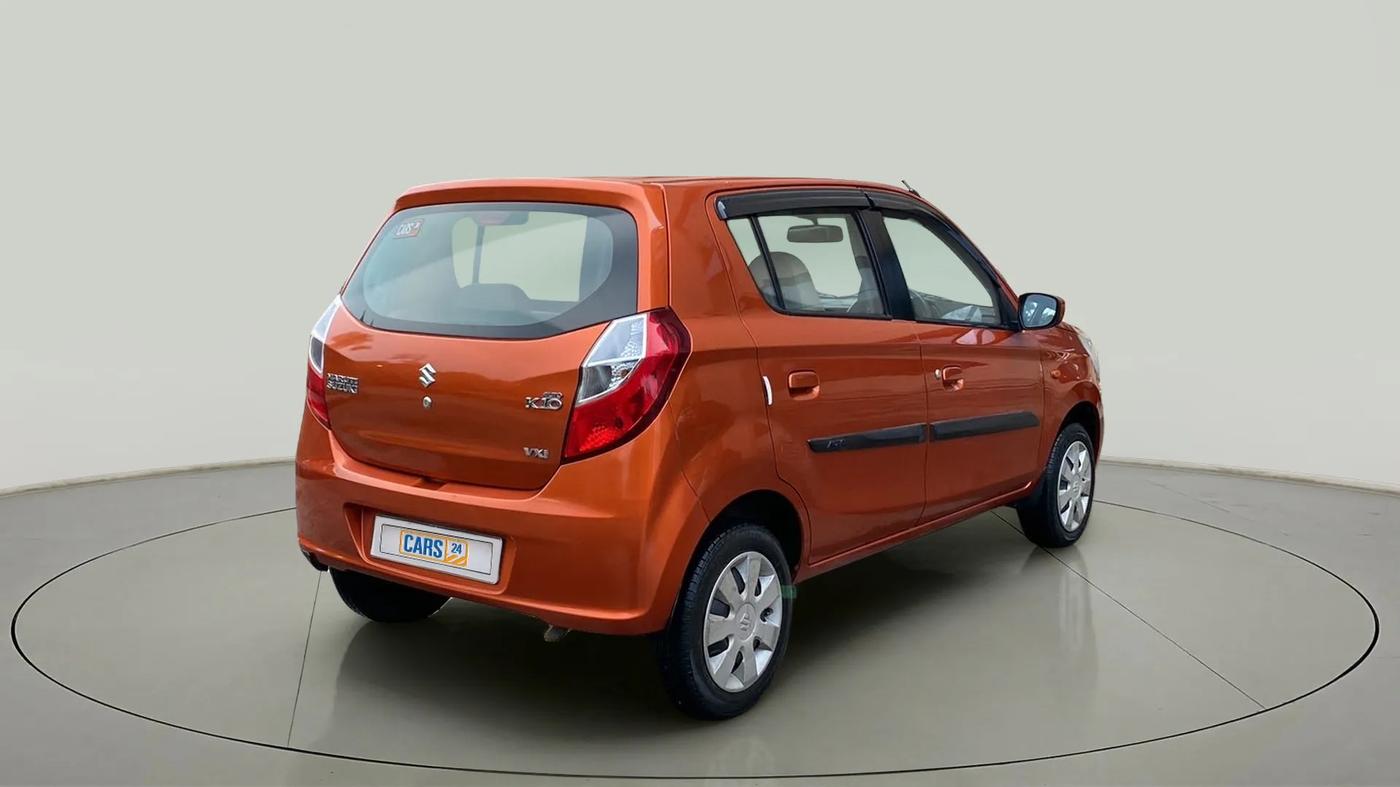 2014 Maruti Alto K10 VXI (O), Petrol, Manual, 14,628 km, Right Back Diagonal