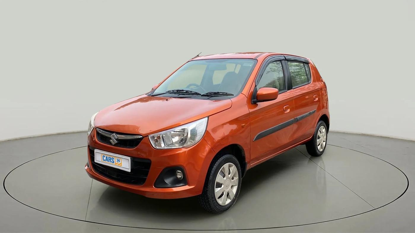 2014 Maruti Alto K10 VXI (O), Petrol, Manual, 14,628 km, Left Front Diagonal