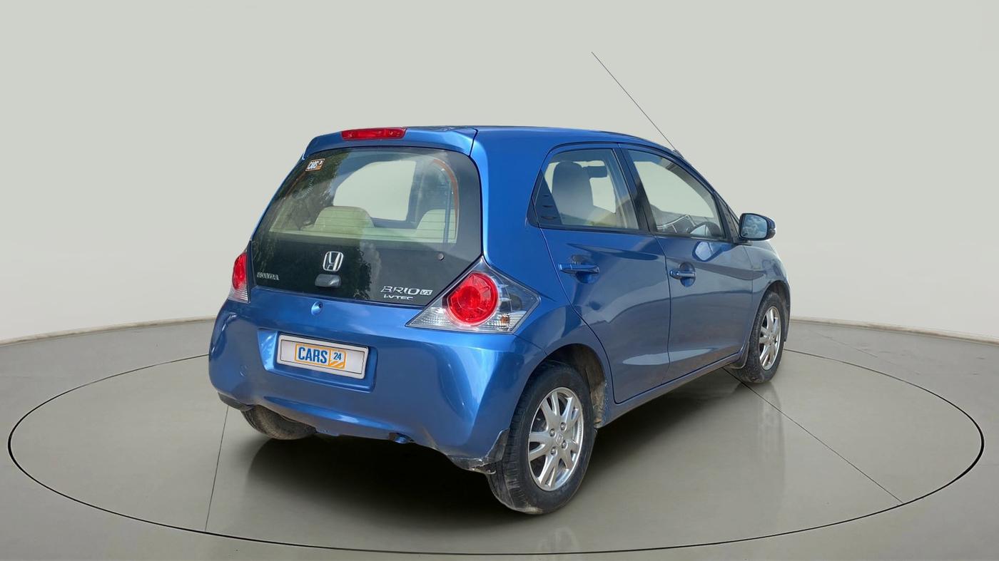 2015 Honda Brio VX AT, Petrol, Automatic, 16,174 km, Right Back Diagonal