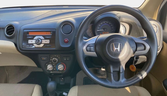 2015 Honda Brio VX AT, Petrol, Automatic, 16,174 km, Steering Wheel Close Up