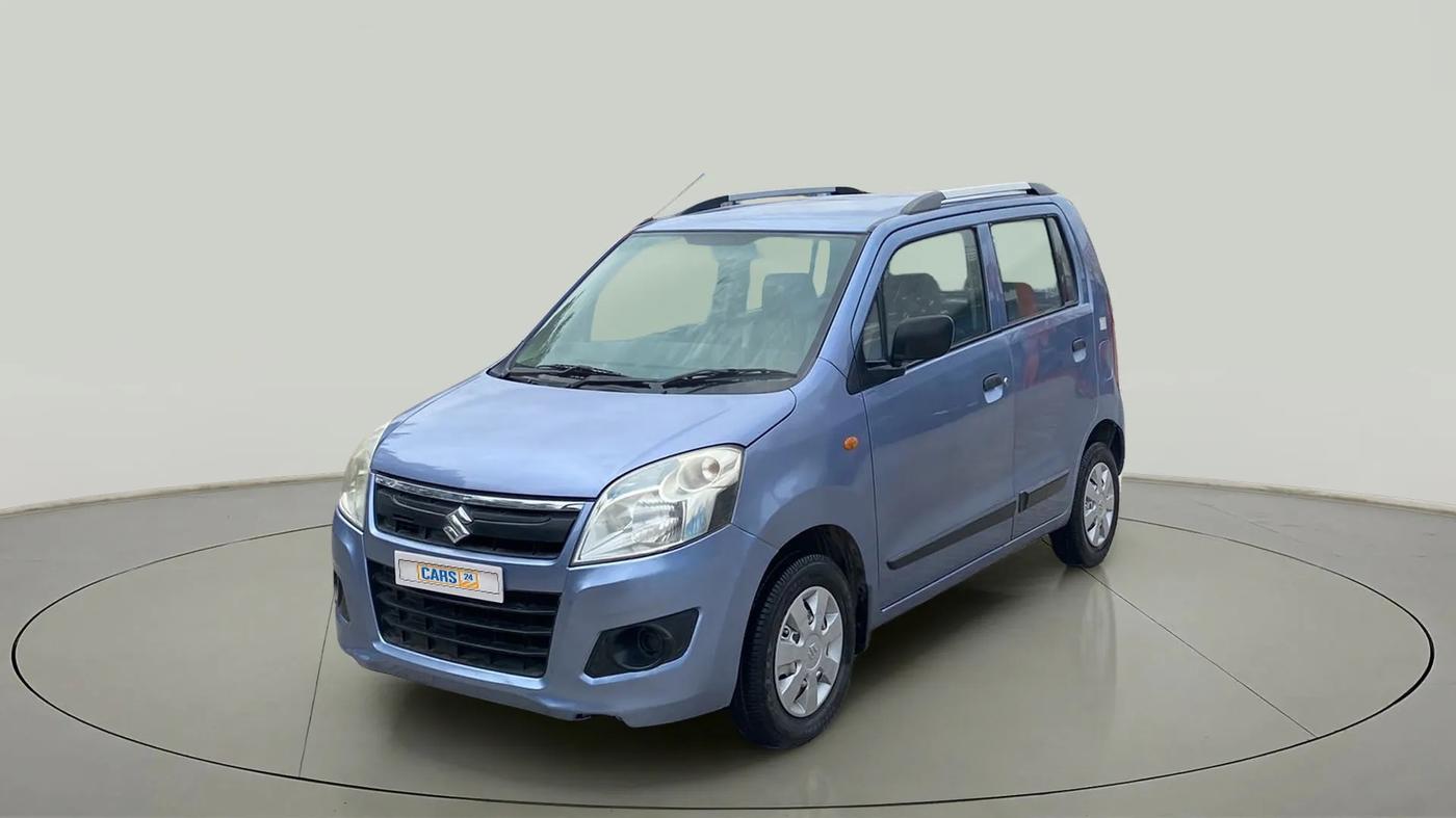 2014 Maruti Wagon R 1.0 LXI CNG, CNG, Manual, 96,281 km, Left Front Diagonal