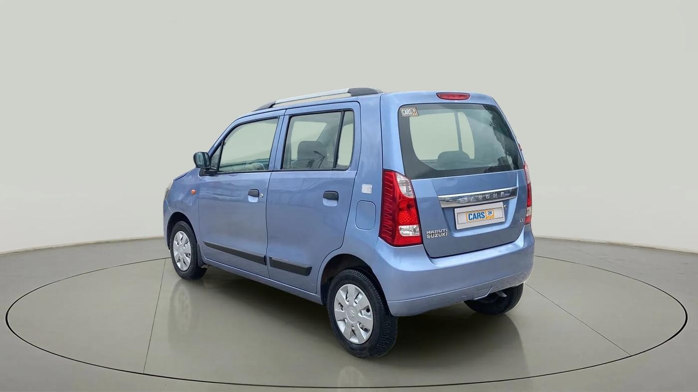 2014 Maruti Wagon R 1.0 LXI CNG, CNG, Manual, 96,281 km, Left Back Diagonal