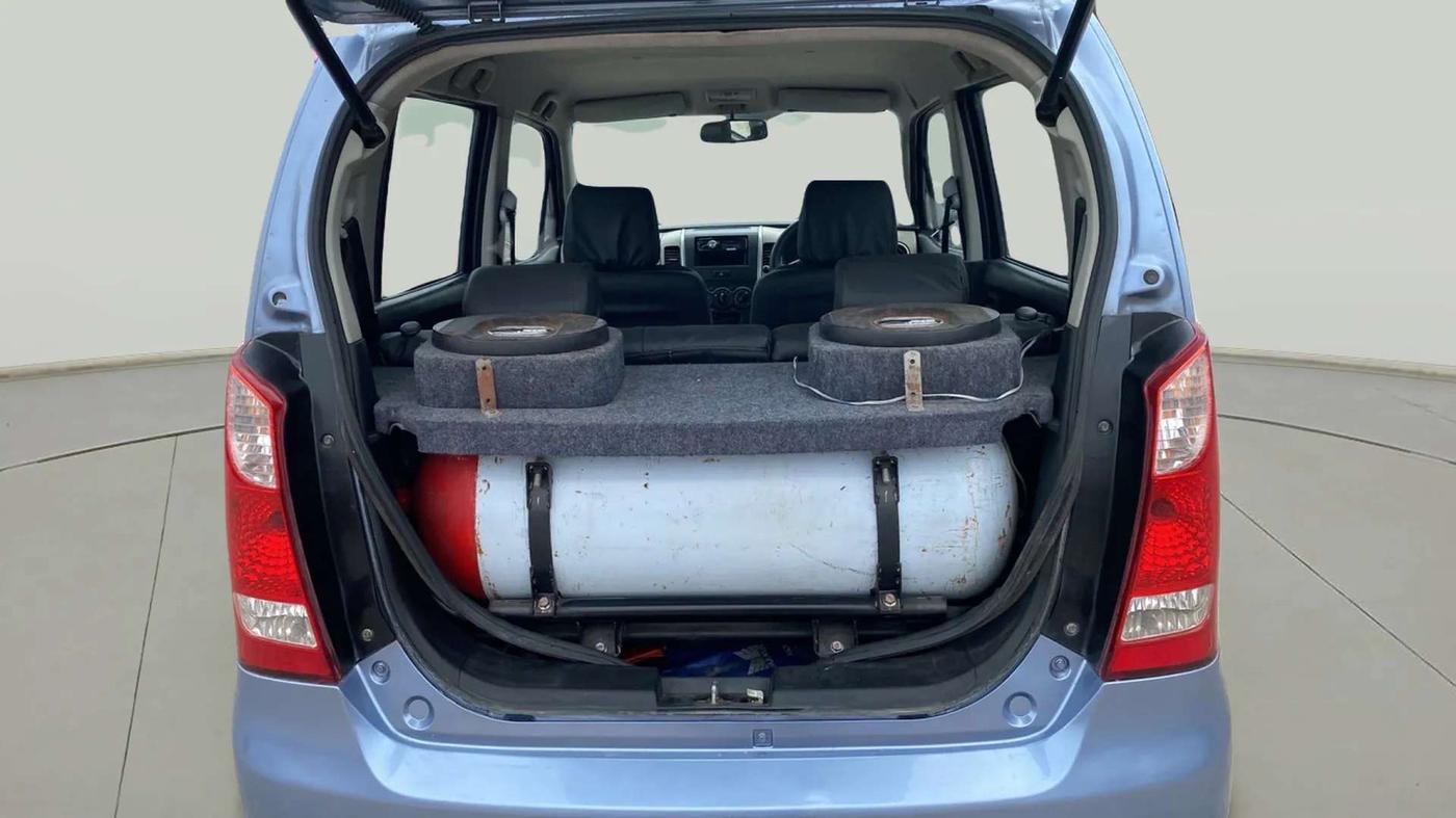 2014 Maruti Wagon R 1.0 LXI CNG, CNG, Manual, 96,281 km, Boot Inside