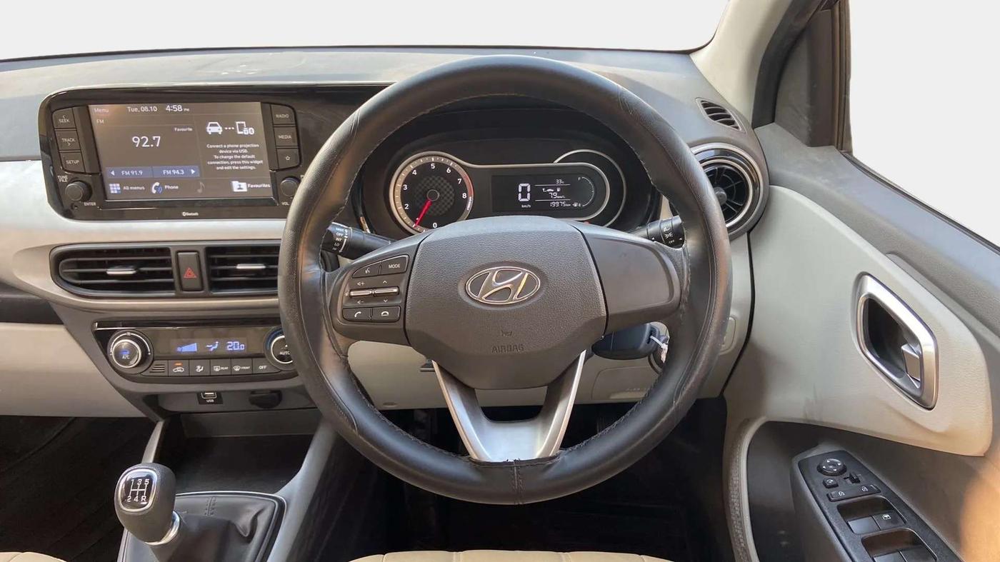 2020 Hyundai GRAND I10 NIOS SPORTZ 1.2 KAPPA VTVT, Petrol, Manual, 19,951 km, Steering Wheel Close Up