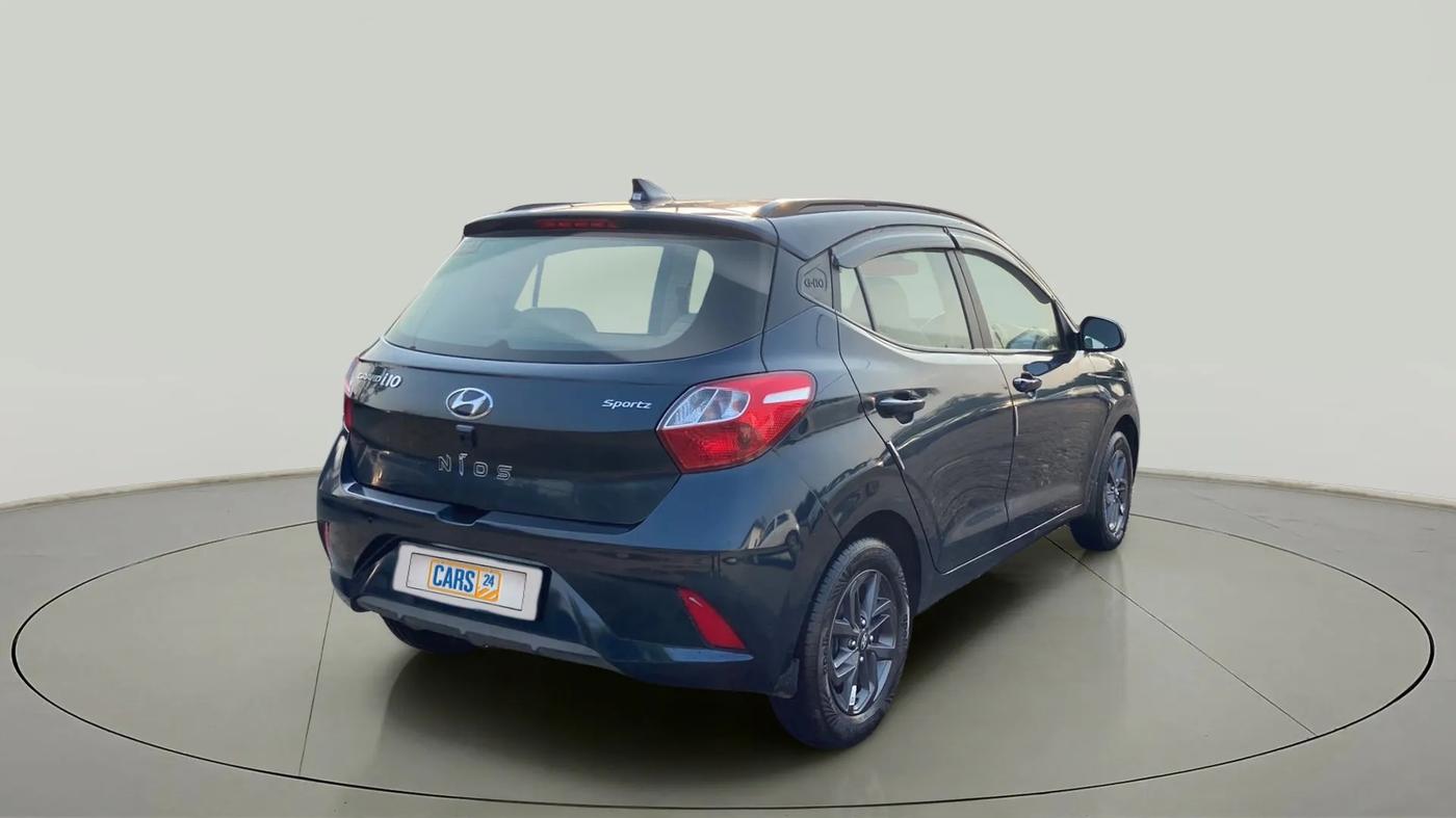 2020 Hyundai GRAND I10 NIOS SPORTZ 1.2 KAPPA VTVT, Petrol, Manual, 19,951 km, Right Back Diagonal