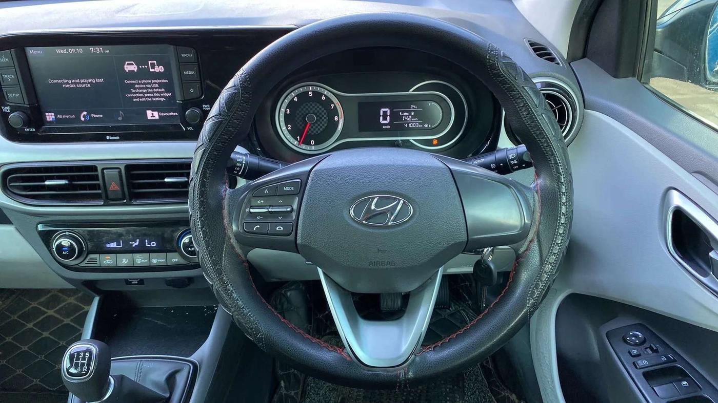 2022 Hyundai GRAND I10 NIOS SPORTZ 1.2 KAPPA VTVT, Petrol, Manual, 40,969 km, Steering Wheel Close Up