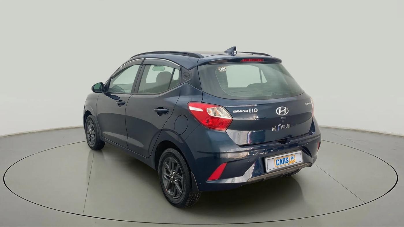 2022 Hyundai GRAND I10 NIOS SPORTZ 1.2 KAPPA VTVT, Petrol, Manual, 40,969 km, Left Back Diagonal