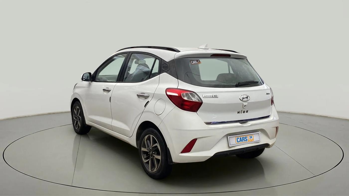 2019 Hyundai GRAND I10 NIOS ASTA 1.2 KAPPA VTVT, Petrol, Manual, 37,677 km, Left Back Diagonal