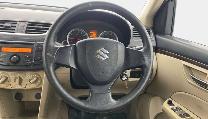 2014 Maruti Swift Dzire VXI, Petrol, Manual, 90,278 km, Steering Wheel Close Up