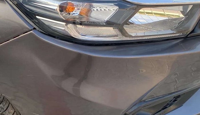 2018 Honda Amaze 1.2L I-VTEC V CVT, Petrol, Automatic, 53,076 km, Front bumper - Slightly dented