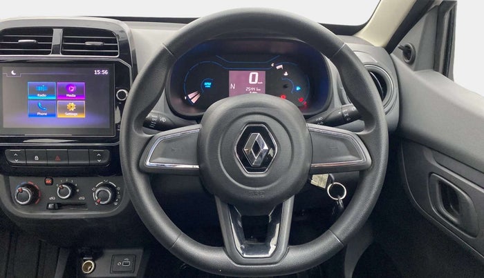 2020 Renault Kwid RXT 1.0 AMT (O), Petrol, Automatic, 25,446 km, Steering Wheel Close Up