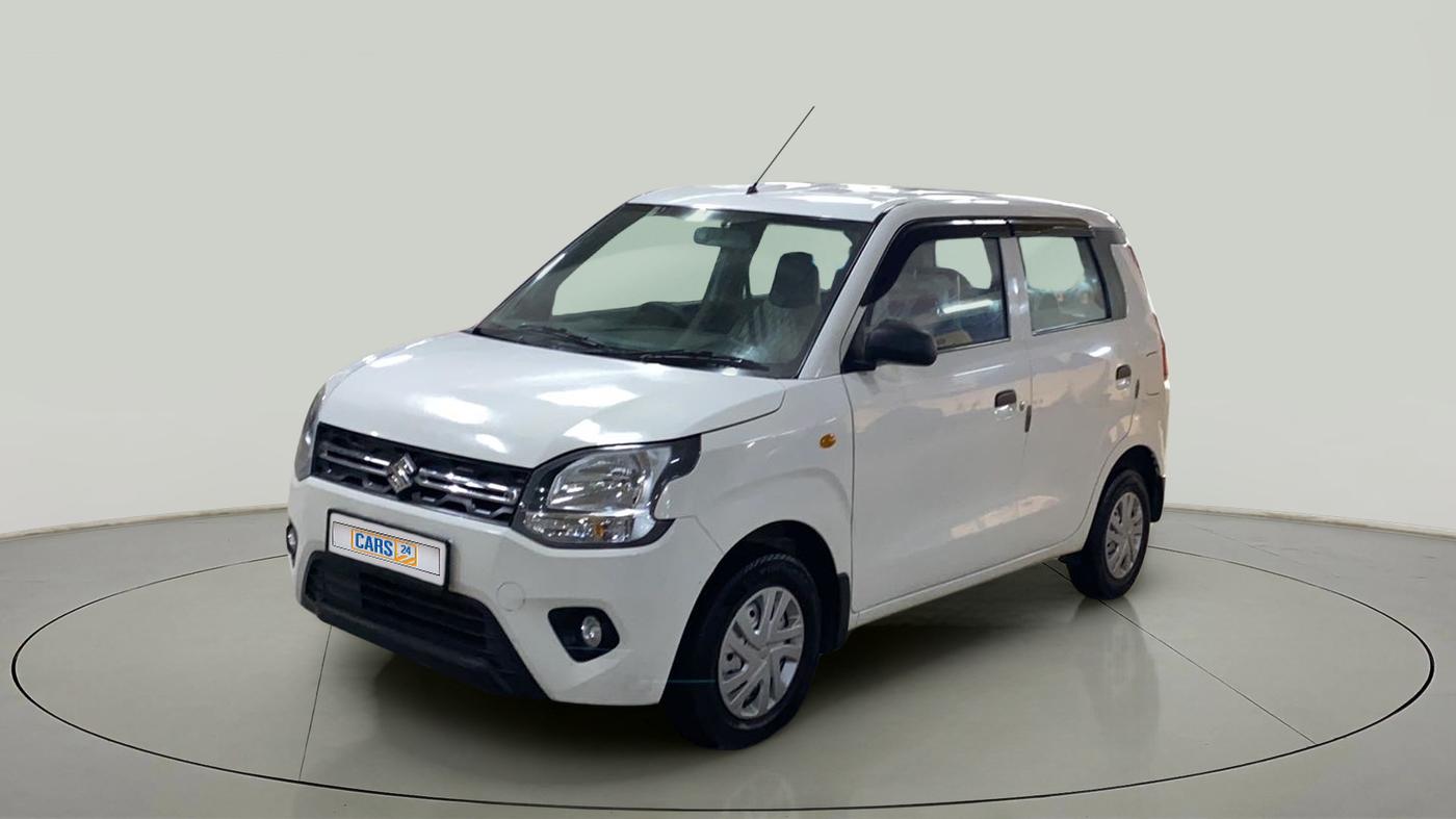 2021 Maruti New Wagon-R LXI CNG 1.0, CNG, Manual, 41,988 km, Left Front Diagonal