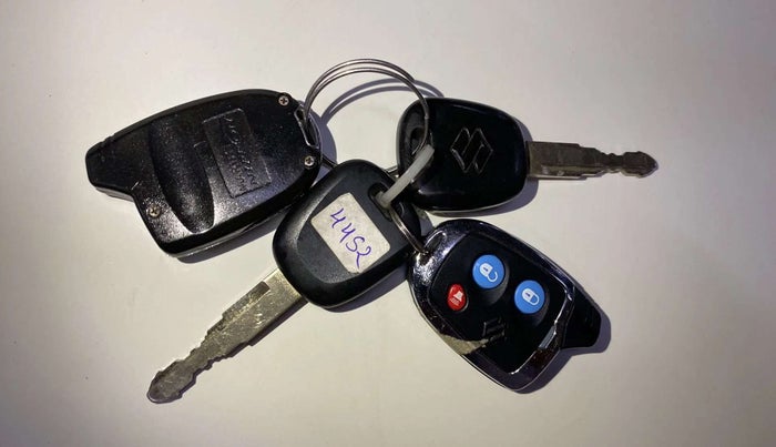2021 Maruti New Wagon-R LXI CNG 1.0, CNG, Manual, 41,988 km, Key Close Up