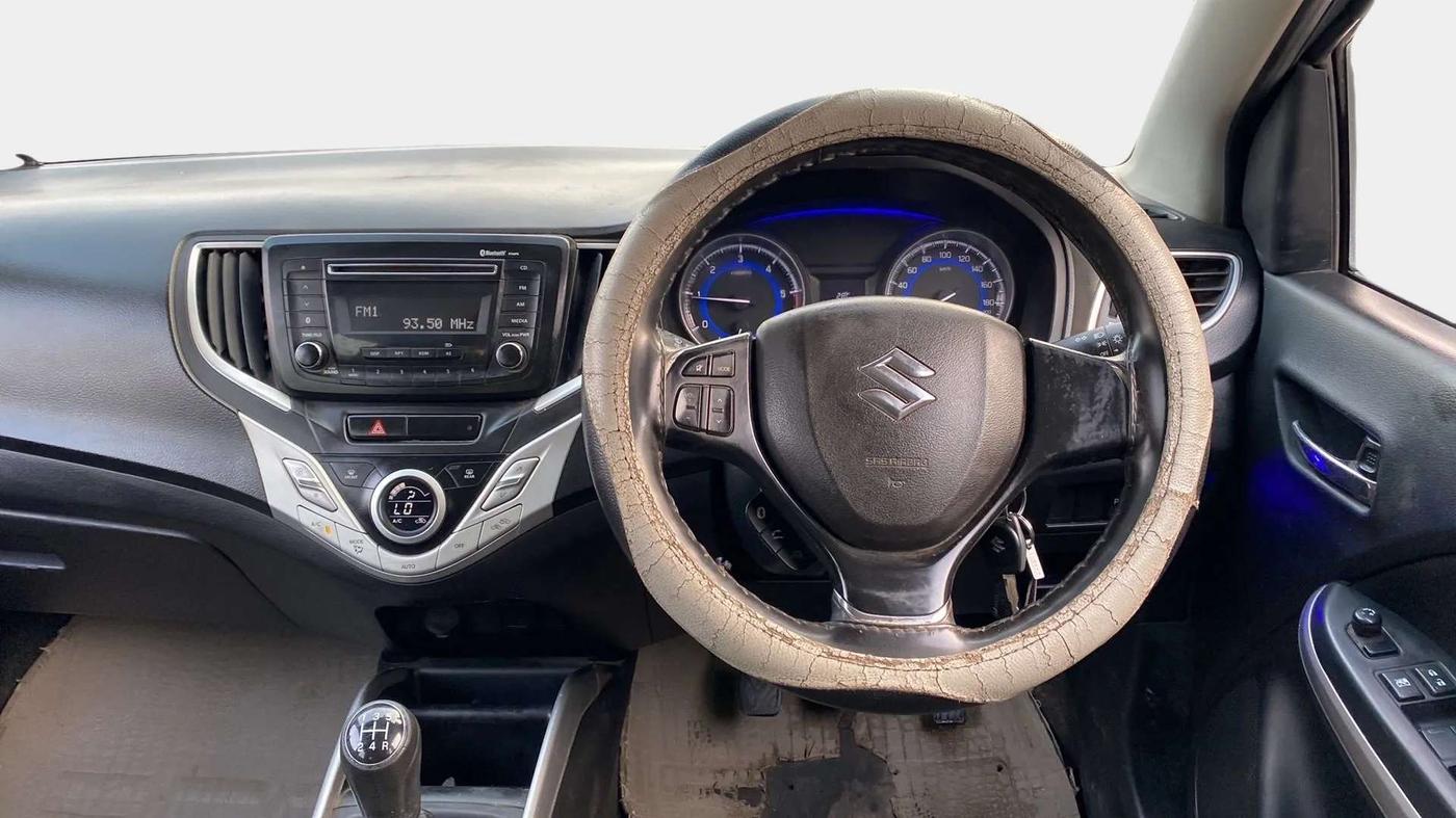 2017 Maruti Baleno DELTA DIESEL 1.3, Diesel, Manual, 30,202 km, Steering Wheel Close Up