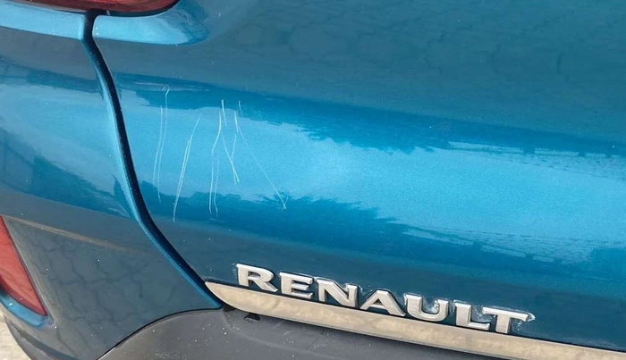 2021 Renault Kwid RXT 1.0 (O), Petrol, Manual, 11,471 km, Dicky (Boot door) - Minor scratches
