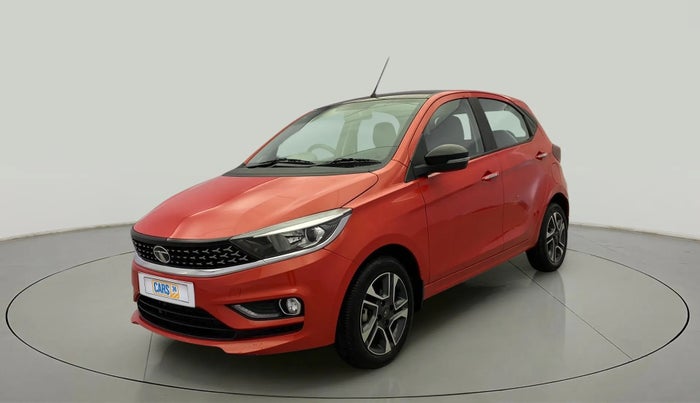 2022 Tata Tiago XZA PLUS DUAL TONE PETROL, Petrol, Automatic, 10,911 km, Left Front Diagonal