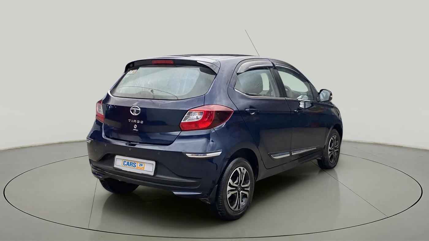 2023 Tata Tiago XTA PETROL, Petrol, Automatic, 28,142 km, Left Back Diagonal