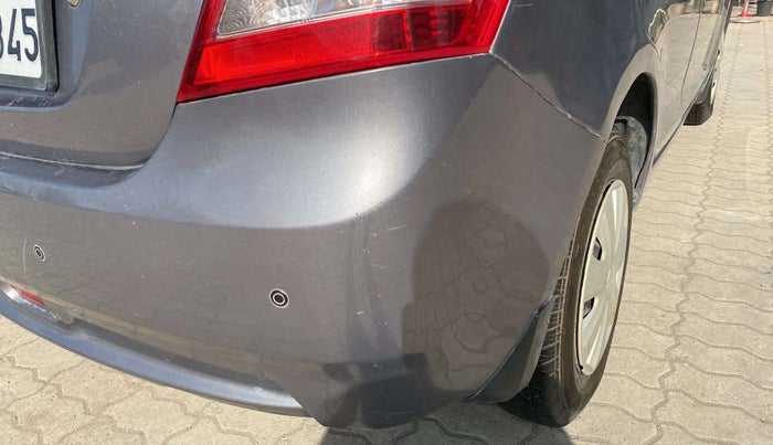 2014 Maruti Swift Dzire VXI, Petrol, Manual, 77,646 km, Rear bumper - Paint is slightly damaged